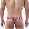 New Arrival Gay Sexy Underwear Thong Men Jockstrap Print Sissy Panties Mens Thongs And G Strings U Pouch Mesh Fabric HT