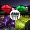 Lawn Lamps Led Garden Lights Lawn Lamp 2/4/6/8/10 in 1 Outdoor Waterproof Spotlight RGB Dimming High Brightness Landscape Light Ground Lamp Q231125