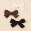 Fermagli per capelli da bambina da 3,9 pollici Fiocchi in pizzo Accessori per capelli per bambini Simpatici fermagli per bambini Primavera Forcine per capelli Principessa Barrette