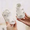 Sandals Baby Girls Shoes children Non-slip Soft Sole Sandals Summer Kids Infant Leather Shoes Baby Toddler Shoes 0-3 Years Comfortable 230425