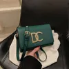 Women Designer Shoulder Bag Cross-body Square Letter Clamshell Purse Fashion All-match Serpentine Handbag PU Leather Candy Color Wholesale