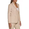 Dames tweedelige broek dames passen formeel zakelijk werkkleding 2-delige set set single button blazer riem bijgesneden