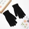 M685 gants d'hiver pour femmes mitaines résistant au froid équitation écran tactile gant sans doigts gants chauds en laine tricotés