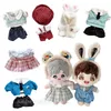 Doll Accessories Clothes for 20cm Idol s Plush 's Clothing Sweater Stuffed Toy s Outfit Korea Kpop EXO s 230424