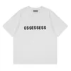 Essentialsclothing Men Camiseta Sweinshirts Mens Pulchón Hip Hop Juques de gran tamaño pantalones cortos en 3D Letras 3D Essentialsshirt Tamaño de calidad superior S-XL B3