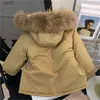 Manteau en duvet Ropa De Nia peluche enfants Parkas surmonte 2023 hiver épaissi garçon coton manteau mode manteau pour fille enfant vêtements d'extérieur L231125