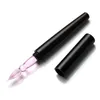 Fountain Pens High Quality Wood Glass Dip Pen Student Stationery 231124