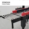 ZONESUN ZS-FK8060S Automatic Carton Sealing Machine Case Taping Strapping Packaging Equipment Boxing System Streamlining