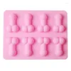 Baking Moulds Mods Sexy Penis Cake Mold Dick Ice Cube Tray Soap Candle Sugar Mod Mini Cream Forms Craft Tools Chocolate Sile Molds D Dhmef