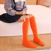 Çocuk SOCKS BID BID BAHÇ BAŞLI BAŞLIK SICAK BALF Orta Keen Yüksek Çizgili Çoraplar Mektup Nakış Çok Molor Çocuklar Bebek Uzun Çoraplar