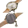 WRISTWATCHES No. 2 KWARTZ KWARTZ WIDZA EIFFL TOWER Rhinestone Wiselant Watch Female Clock Relogio feminino