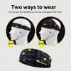 Sweatband Sport Elastic pannband Yoga Cycling Running Bike Tennis Gym Fitness Hair Bands Bandage Quick Dry Men Women Headscarf 230425