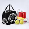 Ice Packsisothermic Bags Powerhouse Gym Lunch Bag Isolado Para As Mulheres Prova de Fugas Musculao Fitness Trmica Refrigerador Almoo Tote Escritrio Tra J230425