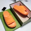 Sandales sandale femmes pour pantoufles glisser tongs luxe plat épais fond broderie imprimé caoutchouc robe chaussures plate-forme