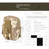 Sacs de taille pour hommes, sac de sport en plein air, Camouflage tactique, course à pied, sac suspendu pour téléphone portable, ensemble de ceinture Fanny