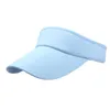 Chapeaux à bord large chapeaux Caps de tennis Men des femmes auptu de sport réglable Classic Sun Sports Visor Sports Running Cap Beach Outdoor EloB22