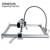 Máquina de gravação laseraxe 405nm 500mW DIY Desktop Mini Laser Gravador Cutter Laser ETCHER 35X50CM