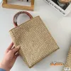 Neue 2 Größe Frauen Raffia Totes Handtaschen Damen Handtasche Designer Tote Luxurys Designer Taschen Umhängetaschen Umhängetasche Geldbörsen