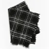 Women Cashmere Scarf Classic Stripes Designer Scarves Soft Touch Warm Wraps With Tags Autumn Winter Long Shawls Men