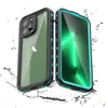 Design for Iphone14 pro max Waterproof case,Built-in 6H Hardness Pet Screen, IP68 Best Waterproof Airbag for Iphone Case