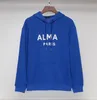 2023 modebrev tryckt pullover herrar kvinnor bomull långärmad hoodie jacka tröja hiphop kläder topp