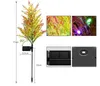 LED new solar pine tree ground lights outdoor waterproof garden lawn lights Christmas holiday decoration lights