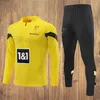 HALLER Soccer Survêtements 23 24 Survêtements de football REUS DORTMUND NEONGELB BELLINGHAM HUMMELS BRANDT hommes maillot de foot 2023 2024 Survêtement à manches longues hommes