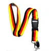 designer Rainbow Neck Strap Lanyard keychain Cell Phone Strap ID Badge Holder Rope Keychain Keyring Fashion Accessory Gift