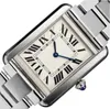 Top sell stainless watches Man Female watch Stainless steel bracelet quartz movement watch solo wristwatch 0033239q