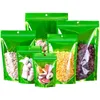 Packing Bags Green Purple Transparent Plastic Mylar Foil Self Seal Stand Up Pouches Dried Food Bean Powder Storage Aluminum Bag Lx51 Dhxfp