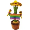 Baby Music Sound Toys 55%RABATT DANCING TALKING SINGING CACTUS FYCKED PLUSH Toy Electronic With Song Potted Early Education for Kids Dhth7