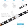 Strips 50pcs 2Pin 4Pin Led Connector Clip 8mm/10mm PCB Strip To For 3528 3014 5630 Single Color/ RGB LightLED StripsLED