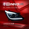 LED Headlights Assembly for Toyota INNOVA 20 12-20 15 Highlight DRL Turn Signal Running Lights Accessories