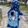 Badhandduk Cartoon Child Kid Hooded Quick Dry Cloak Infant Rob Baby Robe Cotton Boy Girl Beach Dinosaur Cape Filt 230424