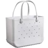 Haute qualité Femme Mode Bogg Sac PVC en plastique Panier étanche Sacs de plage Sacs à main fourre-tout Sacs à bandoulière Designer Embrayage Grand sac de rangement