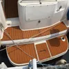 1998 sea ray 330 sd plataforma de natação almofada barco espuma eva tapete de piso de teca falsa com boa qualidade