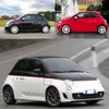 1PAIRダイナミックLEDサイドマーカーライト流動ターンシグナルライトfiat 500のランシアライブライプシロンのマセラティアルファ4cのための500