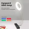 Lampes de table USB Intelligent Commande Vocale Lumière Prise Directe Portable Lampe Led Bureau Lecture Nuit Dortoir Chevet