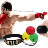 Pelotas de boxeo Boxeo Reflex Speed Punch Ball MMA Sanda Levantamiento de reacción Mano Entrenamiento de ojos Gimnasio Muay Thai Fitness Ejercicio Boxe Accesorios 230425