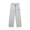 Designers Calças Casuais Calças Sweatpants FOGs Temporada 8 Fio Duplo Essen High Street Casual Carta Solta Reunindo Calças Com Cordão Calças de Guarda de Manga Reta