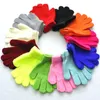 Événement Party Favor Enfants Gants d'hiver Solide Couleur Bonbon Garçon Fille Enfants Gants Chaud Tricoté Doigt Mitaine Étudiant Gant En Plein Air 150pcs LT668