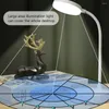 Tafellampen LED Desk Lamp USB Oplaadbare oogbescherming Slaapkamer Bedroom Bedroom Bedide voor studentenstudie Leesboeklampen draagbaar nachtlampje