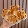 Sandaler Sandal Anak Perempuan Model Baru Putri Musim Panas Sol Lembut Antiselip Sepatu Pantai Santai Sandal Anak Perempuan Baotou 230425