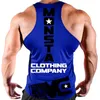 Canotte da uomo Estate l'ultima moda marchio palestra bodyhugging gilet bodybuilding abbigliamento uomo uomo 230424