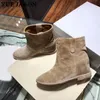 Laarzen winter dames schoenen suède plat/lengte toenemende sneakers sneeuw enkel vrouw botas mujer1