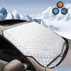 車のサンシェード147x70cm windsn er window sn Sunlight Ice Snow Dust Protector Drop Delivery Automobiles MotorcyclesインテリアアクセスOtyaw