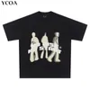 T-shirty męskie duże męskie suszenie T-susza hip-hopowa Retro z lat 90. odzież anime harajuku moda z krótkim rękawem gotycka odzież 230425