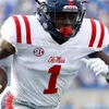 Ole Miss Rebels Football Personalizzato Qualsiasi nome Numero maglia cucita 74 Michael Oher 18 Achie Manning 10 Chad Kelly 26 Isaiah Woullard