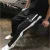 Designer Clothing PA Tracksuits Fashion Pant Palmes Angiels Side Black White Striped Casual Sportswear Unisex Luxury Casual Jogger soft