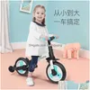 Bikes Ride-Ons Natto Childrens Nce Bike Bicycle Mti-Purpose Baby 1-2-3-6 Years Old Scooter Pedal Tricycle For Kids Drop Delivery T Dhup3